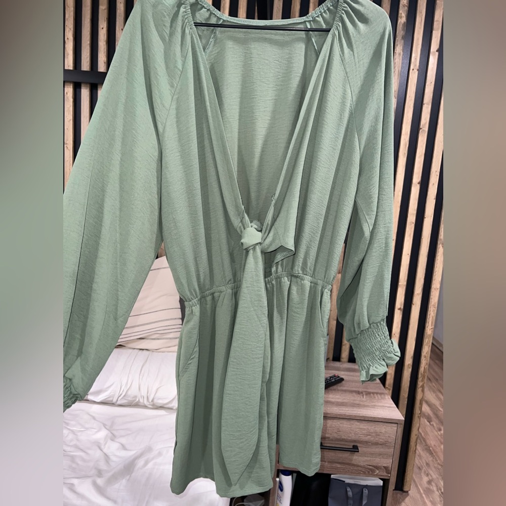 Green romper